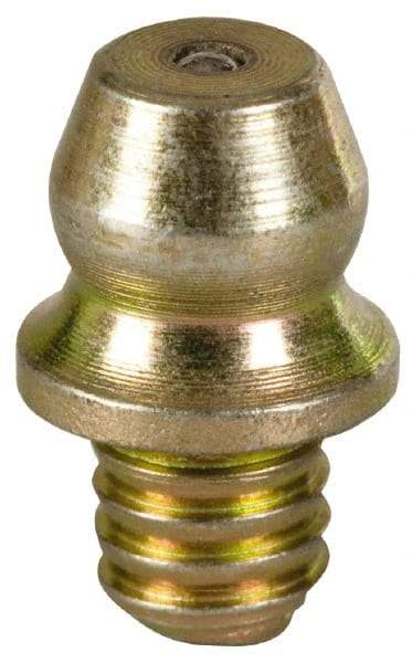 Value Collection - Straight Head Angle, 3/16 Thread Steel Drive-In Grease Fitting - Caliber Tooling