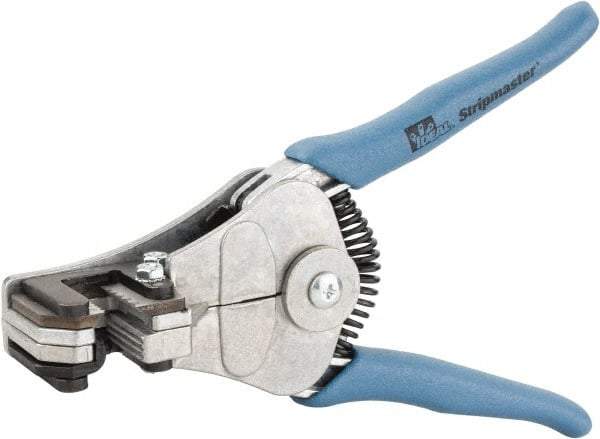 Ideal - 26 to 16 AWG Capacity Automatic Wire Stripper - 7" OAL, Plastic Cushion Handle - Caliber Tooling