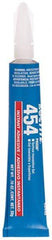 Loctite - 0.70 oz Tube Clear Instant Adhesive - Series 454, 15 sec Fixture Time, 24 hr Full Cure Time, Bonds to Plastic & Rubber - Caliber Tooling