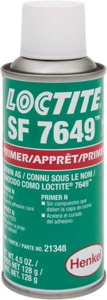 Loctite - 4.5 Fluid Ounce Can, Green, Liquid Primer - Series 7649 - Caliber Tooling