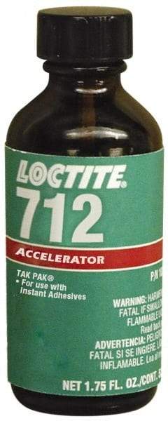 Loctite - 1.75 Fluid Ounce, Clear Adhesive Accelerator - For Use with Instant Adhesive - Caliber Tooling