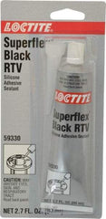 Loctite - 80 mL Tube Black RTV Silicone Joint Sealant - 30 min Tack Free Dry Time, 24 hr Full Cure Time, Series 193 - Caliber Tooling