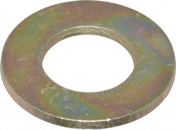 Made in USA - 5/8" Screw, Grade 8 Alloy Steel SAE Flat Washer - 21/32" ID x 1-5/16" OD, 3/32" Thick - Caliber Tooling