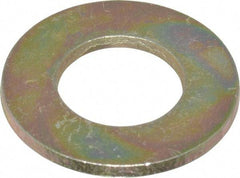 Made in USA - 5/8" Screw, Grade 8 Alloy Steel SAE Flat Washer - 21/32" ID x 1-5/16" OD, 3/32" Thick - Caliber Tooling