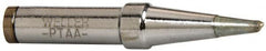 Weller - 1/16 Inch Point Single Flat Soldering Iron Tip - Series PT, For Use with Soldering Station - Exact Industrial Supply