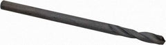 Guhring - 3/32" 130° Spiral Flute Cobalt Screw Machine Drill Bit - Oxide Finish, Right Hand Cut, 14mm Flute Length, 43mm OAL, Standard Point, Straight Shank - Caliber Tooling