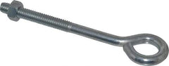 Gibraltar - 5/16-18, Zinc-Plated Finish, Steel Wire Turned Open Eye Bolt - 2" Thread Length, 5/8" ID x 1-1/4" OD, 3-1/2" Shank Length - Caliber Tooling