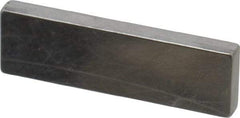 Mitutoyo - 0.124" Rectangular Steel Gage Block - Accuracy Grade AS-1, Includes Certificate of Inspection - Caliber Tooling