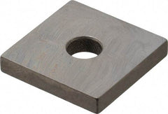 Mitutoyo - 0.16" Square Steel Gage Block - Accuracy Grade 0, Includes Certificate of Inspection - Caliber Tooling