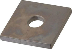 Mitutoyo - 0.117" Square Steel Gage Block - Accuracy Grade 0, Includes Certificate of Inspection - Caliber Tooling