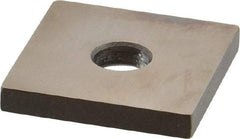 Mitutoyo - 0.136" Square Steel Gage Block - Accuracy Grade 0, Includes Certificate of Inspection - Caliber Tooling