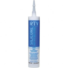 White Lightning - 10 oz Tube White RTV Silicone Sealant - 5 to 7 Days Full Cure Time - Caliber Tooling