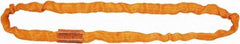 Lift-All - 25' Long x 5-3/4" Wide, 175,000 Lb Basket Capacity, Nylon, Aramid Web Sling - 140,000 Lb Choker Capacity, 3-1/2" Diam Chain, Orange - Caliber Tooling