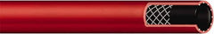 Continental ContiTech - 1/4" ID x 0.53" OD 50' Long Multipurpose Air Hose - MNPT x MNPT Ends, 300 Working psi, -40 to 190°F, 1/4" Fitting, Red - Caliber Tooling