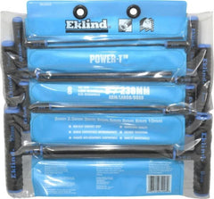 Eklind - 8 Piece T-Handle Hex Key Set - Exact Industrial Supply