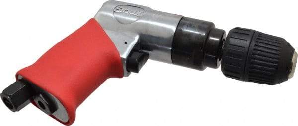 Sioux Tools - 3/8" Keyless Chuck - Pistol Grip Handle, 2,300 RPM, 0.33 hp - Caliber Tooling