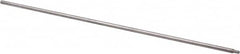 Schaefer Brush - 24" Long, 12-24 Female, Aluminum Brush Handle Extension - 0.313" Diam, 12-24 Male, For Use with Tube Brushes & Scrapers - Caliber Tooling