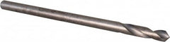 Made in USA - 1/8" Body Diam, 90° Point, Solid Carbide, 2-1/2" Overall Length, Spotting Drill - Caliber Tooling