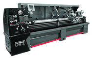 21x80 Geared Head Lathe with 3-1/8" D1-8 Large Spindle Bore;Matrix disc clutch; 21" swing; 80" between centers; 10-2/3" cross slide travel; 16 spindle speeds (20-1600RPM); 10HP 230/460V 3PH Prewired 230V CSA/UL Certified - Caliber Tooling