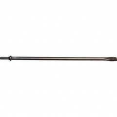 Mayhew - 1" Head Width, 18" OAL, Cold Chisel - Round Drive, Round Shank, Steel - Caliber Tooling