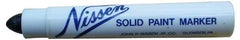 Markal - Black Solid Paint Marker - Soft Crayon Tip, Alcohol Base Ink - Caliber Tooling