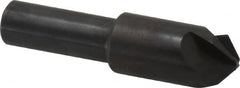 Hertel - 1/2" Head Diam, 3/8" Shank Diam, 4 Flute 100° High Speed Steel Countersink - Caliber Tooling