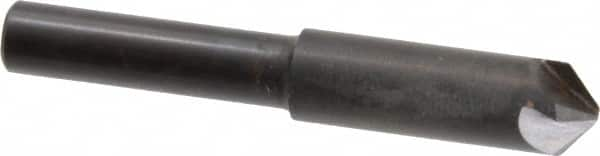 Hertel - 5/16" Head Diam, 1/4" Shank Diam, 4 Flute 100° High Speed Steel Countersink - Caliber Tooling