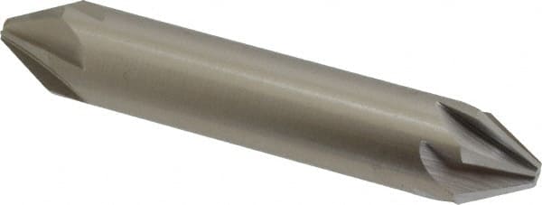 Hertel - 5/8" Head Diam, 5/8" Shank Diam, 6 Flute 60° High Speed Steel Countersink - Caliber Tooling