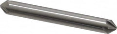 Hertel - 1/4" Head Diam, 1/4" Shank Diam, 6 Flute 82° High Speed Steel Countersink - Caliber Tooling