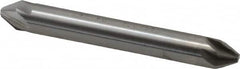 Hertel - 1/4" Head Diam, 1/4" Shank Diam, 6 Flute 60° High Speed Steel Countersink - Caliber Tooling