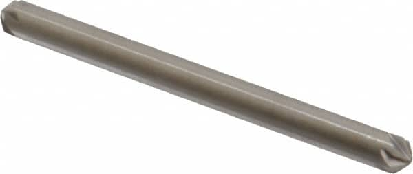 Hertel - 1/8" Head Diam, 1/8" Shank Diam, 6 Flute 100° High Speed Steel Countersink - Caliber Tooling