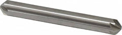 Hertel - 1/4" Head Diam, 1/4" Shank Diam, 6 Flute 100° High Speed Steel Countersink - Caliber Tooling