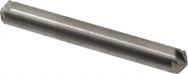 Hertel - 5/16" Head Diam, 5/16" Shank Diam, 6 Flute 120° High Speed Steel Countersink - Caliber Tooling