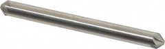 Hertel - 3/16" Head Diam, 3/16" Shank Diam, 6 Flute 90° High Speed Steel Countersink - Caliber Tooling