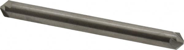 Hertel - 3/16" Head Diam, 3/16" Shank Diam, 4 Flute 100° Solid Carbide Countersink - Caliber Tooling