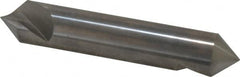 Hertel - 5/8" Head Diam, 5/8" Shank Diam, 1 Flute 82° Solid Carbide Countersink - Caliber Tooling