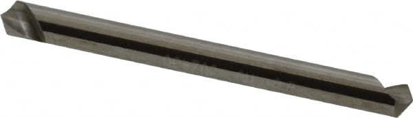 Hertel - 1/8" Head Diam, 1/8" Shank Diam, 1 Flute 110° Solid Carbide Countersink - Caliber Tooling