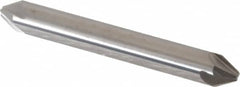 Hertel - 1/4" Head Diam, 1/4" Shank Diam, 4 Flute 60° Solid Carbide Countersink - Caliber Tooling