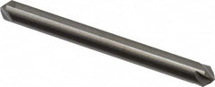 Hertel - 3/16" Head Diam, 3/16" Shank Diam, 4 Flute 90° Solid Carbide Countersink - Caliber Tooling