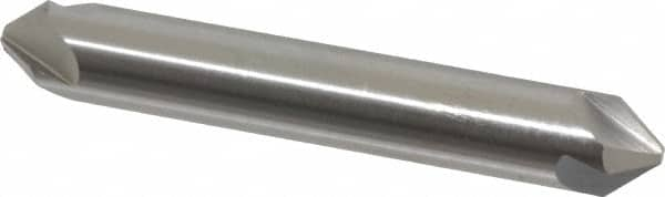 Hertel - 3/8" Head Diam, 3/8" Shank Diam, 4 Flute 82° High Speed Steel Countersink - Caliber Tooling