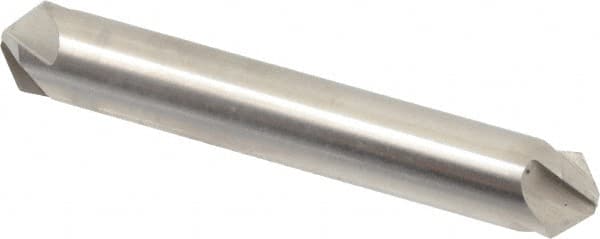 Hertel - 3/8" Head Diam, 3/8" Shank Diam, 4 Flute 100° High Speed Steel Countersink - Caliber Tooling