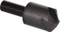 Hertel - 1" Head Diam, 1/2" Shank Diam, 4 Flute 110° High Speed Steel Countersink - Caliber Tooling