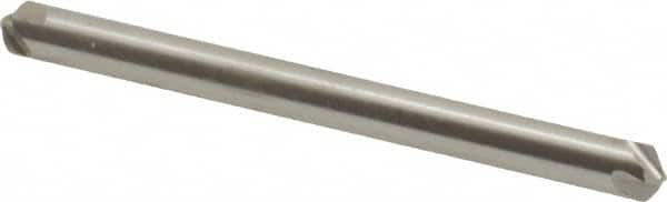 Hertel - 1/8" Head Diam, 1/8" Shank Diam, 4 Flute 110° High Speed Steel Countersink - Caliber Tooling