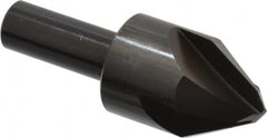 Hertel - 1" Head Diam, 1/2" Shank Diam, 4 Flute 60° High Speed Steel Countersink - Caliber Tooling