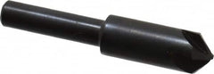 Hertel - 3/8" Head Diam, 1/4" Shank Diam, 4 Flute 90° High Speed Steel Countersink - Caliber Tooling