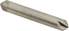 Hertel - 3/8" Head Diam, 3/8" Shank Diam, 4 Flute 82° High Speed Steel Countersink - 2-1/2" OAL, Straight Shank - Caliber Tooling