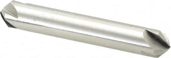 Hertel - 3/8" Head Diam, 3/8" Shank Diam, 4 Flute 90° High Speed Steel Countersink - Caliber Tooling