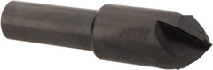 Hertel - 1/2" Head Diam, 3/8" Shank Diam, 4 Flute 82° High Speed Steel Countersink - Caliber Tooling