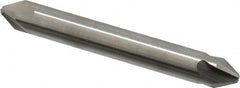 Hertel - 1/4" Head Diam, 5/16" Shank Diam, 4 Flute 60° High Speed Steel Countersink - Caliber Tooling