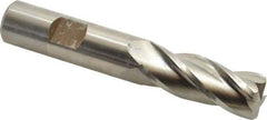 Hertel - 5/8", 4 Flute, Cobalt, 0.09" Corner Radius End Mill - 3-3/4" OAL, Right Hand Flute, 1-5/8" LOC, Right Hand Cut - Caliber Tooling